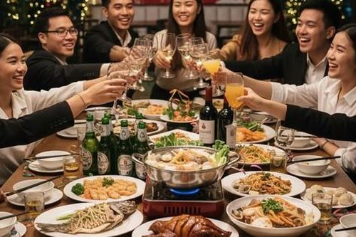 Bí quyết giữ vóc dáng khi dự tiệc tất niên liên miên