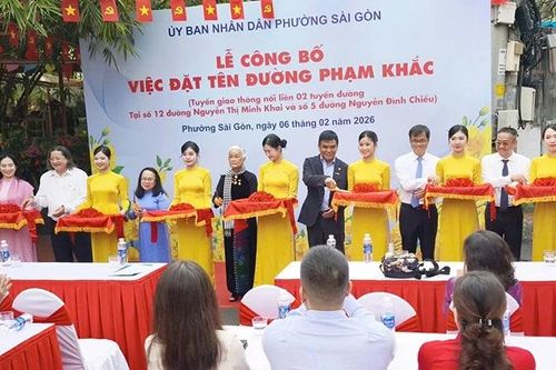 Công bố đường Phạm Khắc tại phường Sài Gòn, Thành phố Hồ Chí Minh