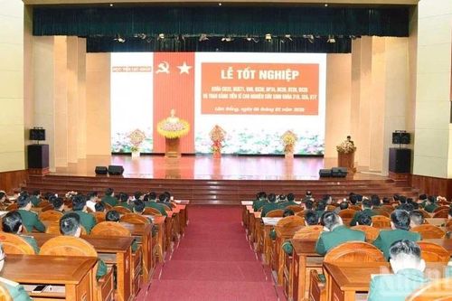 Học viện Lục quân trao bằng tiến sĩ cho sĩ quan quân đội Việt Nam và Campuchia