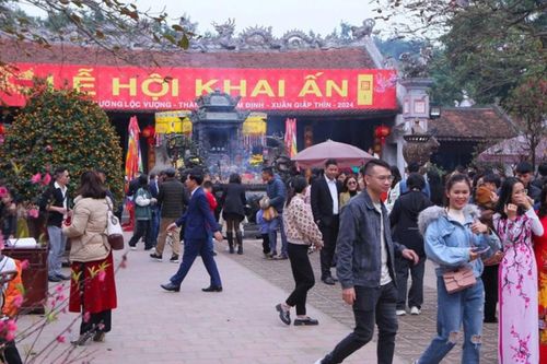 Lễ hội khai ấn đền Trần xuân Bính Ngọ sẽ diễn ra từ ngày 27/2-4/3