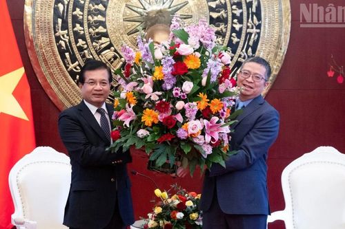 Đại sứ Lào tại Trung Quốc chúc Tết Xuân Bính Ngọ 2026 Đại sứ quán Việt Nam