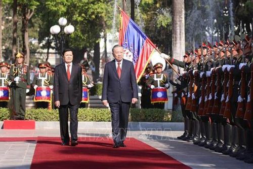 Tổng Bí thư Tô Lâm thăm cấp Nhà nước tới Lào