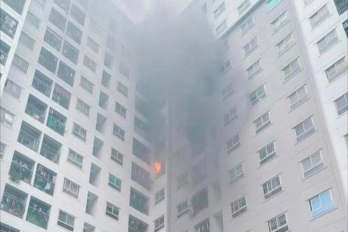Hà Nội: Cháy chung cư Ecohome 2, cư dân hoảng loạn