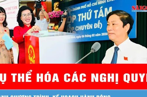 Khẩn trương cụ thể hóa các nghị quyết thành chương trình, kế hoạch hành động