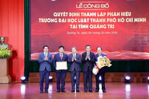 Trường Đại học Luật TPHCM ra mắt Phân hiệu tại Quảng Trị