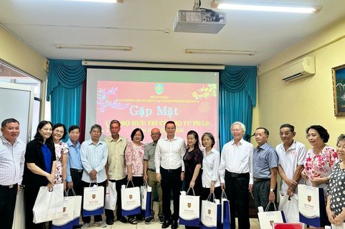 Thứ trưởng Nguyễn Thanh Ngọc gặp mặt cán bộ hưu trí Bộ Tư pháp khu vực phía Nam nhân dịp Xuân Bính Ngọ 2026