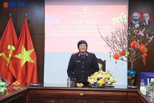 Thanh tra VKSND tối cao gặp mặt, chúc Tết nguyên lãnh đạo, cán bộ hưu trí