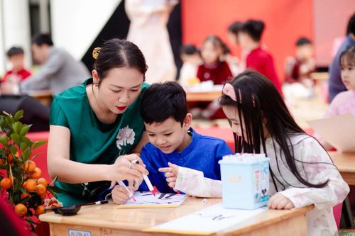 Ấm áp Xuân trong trường học