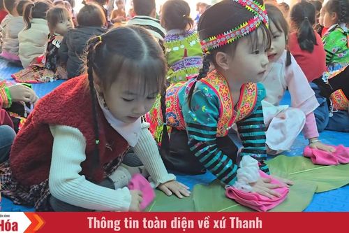 Tết yêu thương cho học sinh nơi vùng cao Pù Nhi