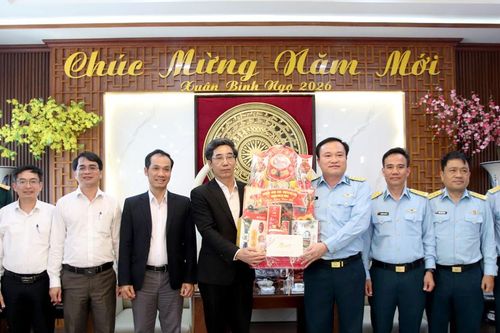 Lãnh đạo UBND thành phố Đà Nẵng thăm, chúc Tết Sư đoàn Không quân 372
