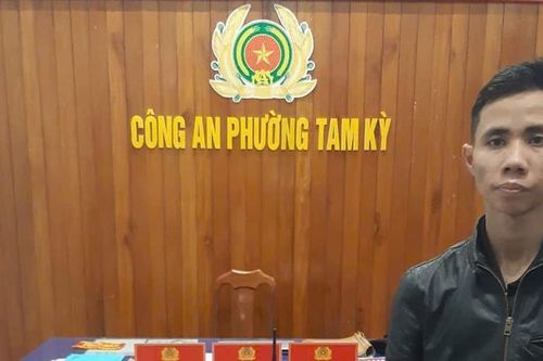 Công an phường Tam Kỳ bắt giữ đối tượng trộm máy tính, iPhone 17