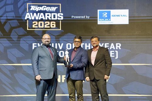 VinFast VF 7 thắng giải SUV điện của năm tại sự kiện BBC TopGear India Awards 2026