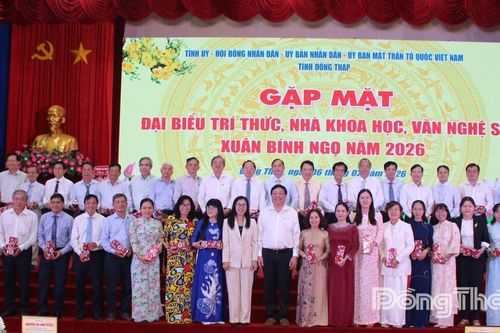 Đồng Tháp kỳ vọng đội ngũ trí thức, văn nghệ sĩ đóng góp nhiều hơn cho sự phát triển của tỉnh