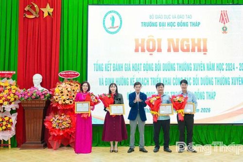 Trường Đại học Đồng Tháp: Bồi dưỡng thường xuyên cho 54.470 học viên