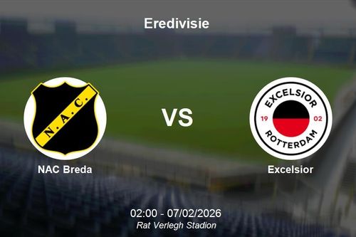 Nhận định NAC Breda vs Excelsior - Vòng 22 Eredivisie: Điểm tựa Rat Verlegh Stadion