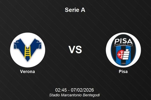 Nhận định Verona vs Pisa - Trận cầu 6 điểm tại Serie A