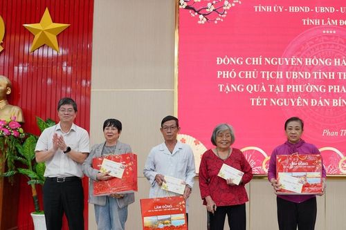 Phó Chủ tịch UBND tỉnh Lâm Đồng Nguyễn Hồng Hải thăm, chúc Tết một số cơ quan, đơn vị phía Đông tỉnh