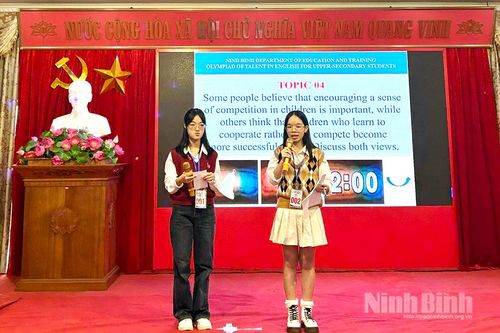184 thí sinh tham dự Vòng Chung kết cuộc thi Olympic 'Tài năng tiếng Anh' cấp THPT năm học 2025-2026