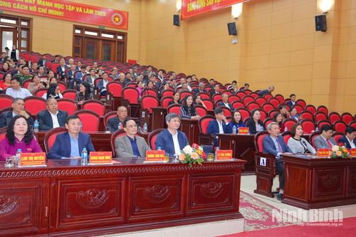 Xã Gia Viễn, phường Tây Hoa Lư tổ chức gặp mặt mừng Đảng-mừng Xuân Bính Ngọ
