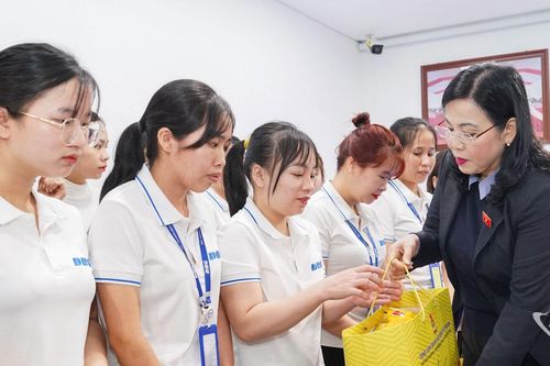 Ủy ban Khoa học, Công nghệ và Môi trường của Quốc hội tặng quà Tết công nhân lao động