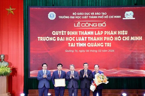 Sáp nhập Cao đẳng Luật miền Trung thành phân hiệu Trường Đại học Luật TP. Hồ Chí Minh