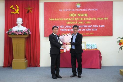 Hội Khuyến học Hải Phòng có tân Chủ tịch Hội