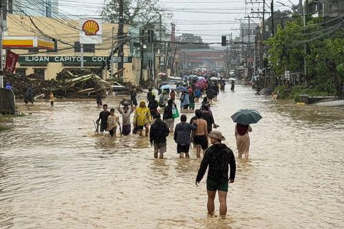 Miền Nam Philippines tan hoang sau bão Penha