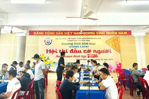 Khánh Hòa: Khai mạc Giải Cờ người mừng Xuân Bính Ngọ 2026
