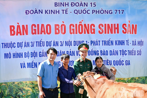 Bộ đội góp phần phát triển vùng đồng bào dân tộc thiểu số Gia Lai