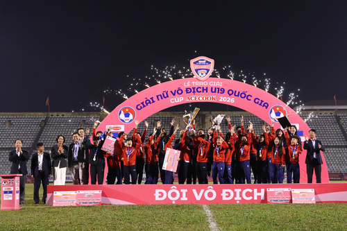 Phong Phú Hà Nam vô địch U19 nữ quốc gia lần thứ tư liên tiếp