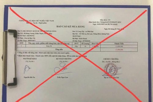 Xác minh, làm rõ việc phát tán văn bản giả lãnh đạo Bộ CHQS thành phố Đà Nẵng