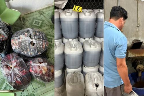 Phát hiện đường dây làm cà phê bột giả quy mô lớn ở An Giang