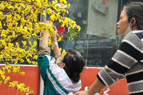 Phiên chợ đặc biệt ngày cận Tết của bệnh nhi