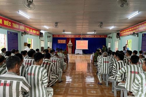 118 phạm nhân được xét giảm thời hạn chấp hành án phạt tù đợt Tết Nguyên đán 2026