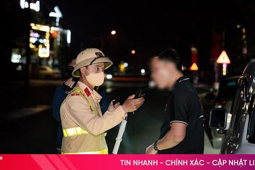 Lập 19 tổ công tác chốt chặn kiểm tra nồng độ cồn