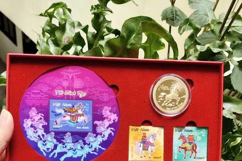 Tem Tết Bính Ngọ và xu 'Nhật Mã Phi Vân' lan tỏa thông điệp Mã đáo thành công