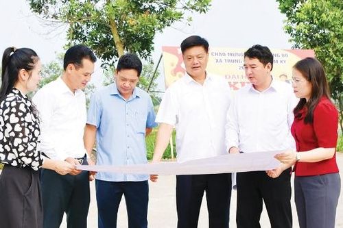 Xã Trung Chính hướng tới trung tâm logistics của tỉnh và khu vực