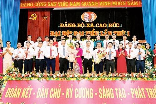 Xã Cao Đức phát huy lợi thế để phát triển nhanh và bền vững