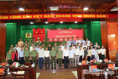 Báo chí - Công an Đồng Tháp: Đồng hành vì an ninh trật tự và hình ảnh đẹp của lực lượng Công an