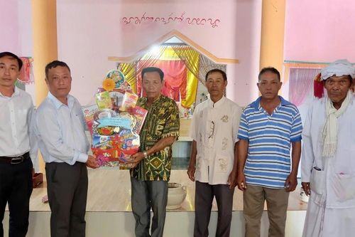 Tết Cha-Bui - nét đẹp văn hóa Chăm ở xã Tân Thành