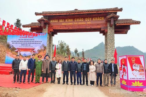 Khánh thành nhiều công trình ở cơ sở