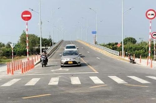 Thông xe cây cầu cuối cùng trên tuyến ĐT844 ở Đồng Tháp