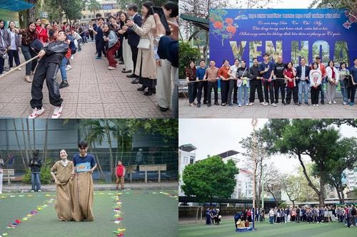Trường THPT Yên Hòa lan tỏa giá trị đoàn viên qua Ngày hội gia đình 'Xuân gắn kết, Tết yêu thương'