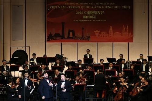 'Hòa nhạc mừng xuân 2026 Việt Nam – Trung Quốc: Láng giềng hữu nghị'