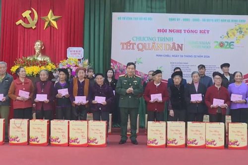 Tổ chức 'Tết quân dân' ở xã đảo Minh Châu