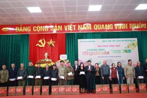 KTNN chuyên ngành Ia phối hợp Bộ Tư lệnh Thủ đô tổ chức 'Tết Quân dân' tại xã đảo Minh Châu