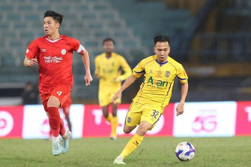 Thể Công-Viettel bất ngờ thua SLNA 1-4