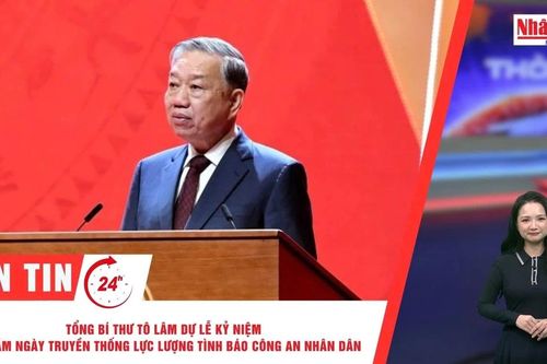 Thời sự 24h ngày 8/2: Tổng Bí thư Tô Lâm dự Lễ kỷ niệm 80 năm Ngày truyền thống Lực lượng Tình báo Công an nhân dân