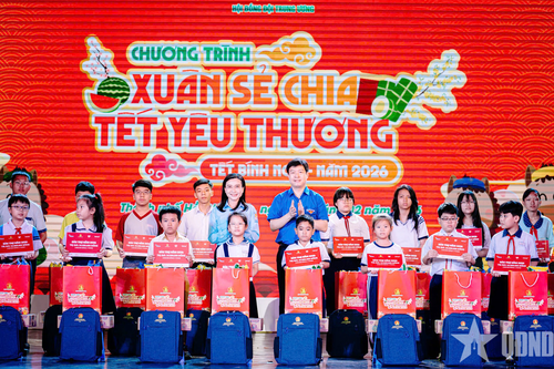 TP Hồ Chí Minh: Mang Xuân sẻ chia, Tết yêu thương đến thiếu nhi hoàn cảnh khó khăn