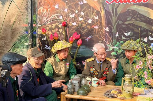 Tái hiện không gian đón Tết của chiến sĩ Điện Biên năm xưa